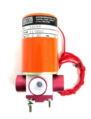 NEW NACOM 12146 SOLENOID VALVE 115VAC