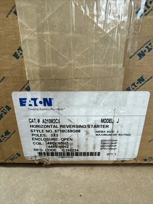 NEW Eaton 6710C59G08