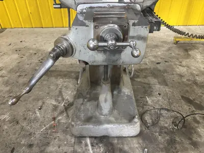 1.5 HP BRIDGEPORT VERTICAL RAM TYPE MILL & SLOTTING HEAD: STOCK #23195