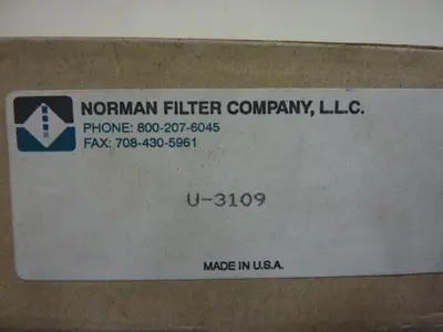 NEW NORMAN FILTER U-3109