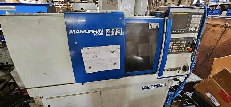 Used 2018 MANURHIN KMX 413 Swiss Type Automatic Screw Machines CZ | Amaron s.r.o. #1064795