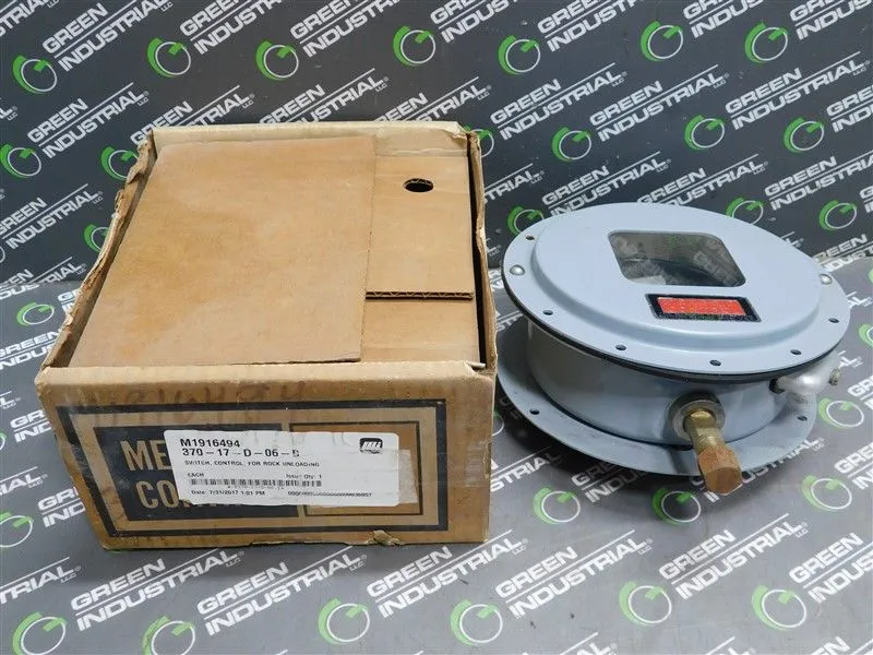 Mercoid Control DAW-43-3 R 23E Bourdon Tube Pressure Switch New