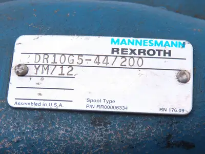 Rexroth Mannesmann DR10G5-44/200 YM/12 Hydraulic Pressure Reducing Valve