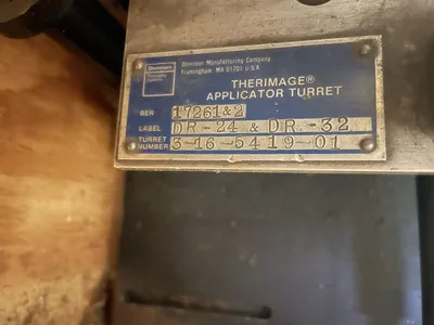 Therimage Applicator Turret for Thermal Labeling Machine 3-16-5419-01