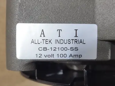 NEW ALL-TEK INDUSTRIAL CB-12100-SS