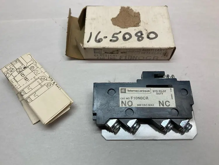New | in-Stock TELEMECANIQUE F10NOCR Miscellaneous Equipment (Electrical & Power) | Surplus Asset Holdings #1194763