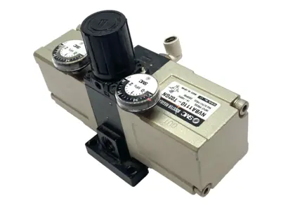 Used SMC Booster Regulator 2x Pressure 1/4" NPT Air Pressure Regulators Michigan US | Maverick Industrial Sales #1394932