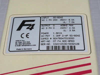Used KEBCO _UNKNOWN_ Power Inverters | OCO Industrial #1659282