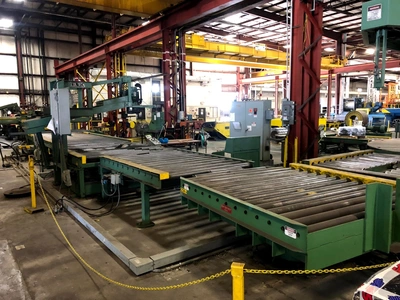 BRANER 74" x 10,000Lb Coil Packaging Line Packaging Machinery | Midwest Machinery, LLC (1)