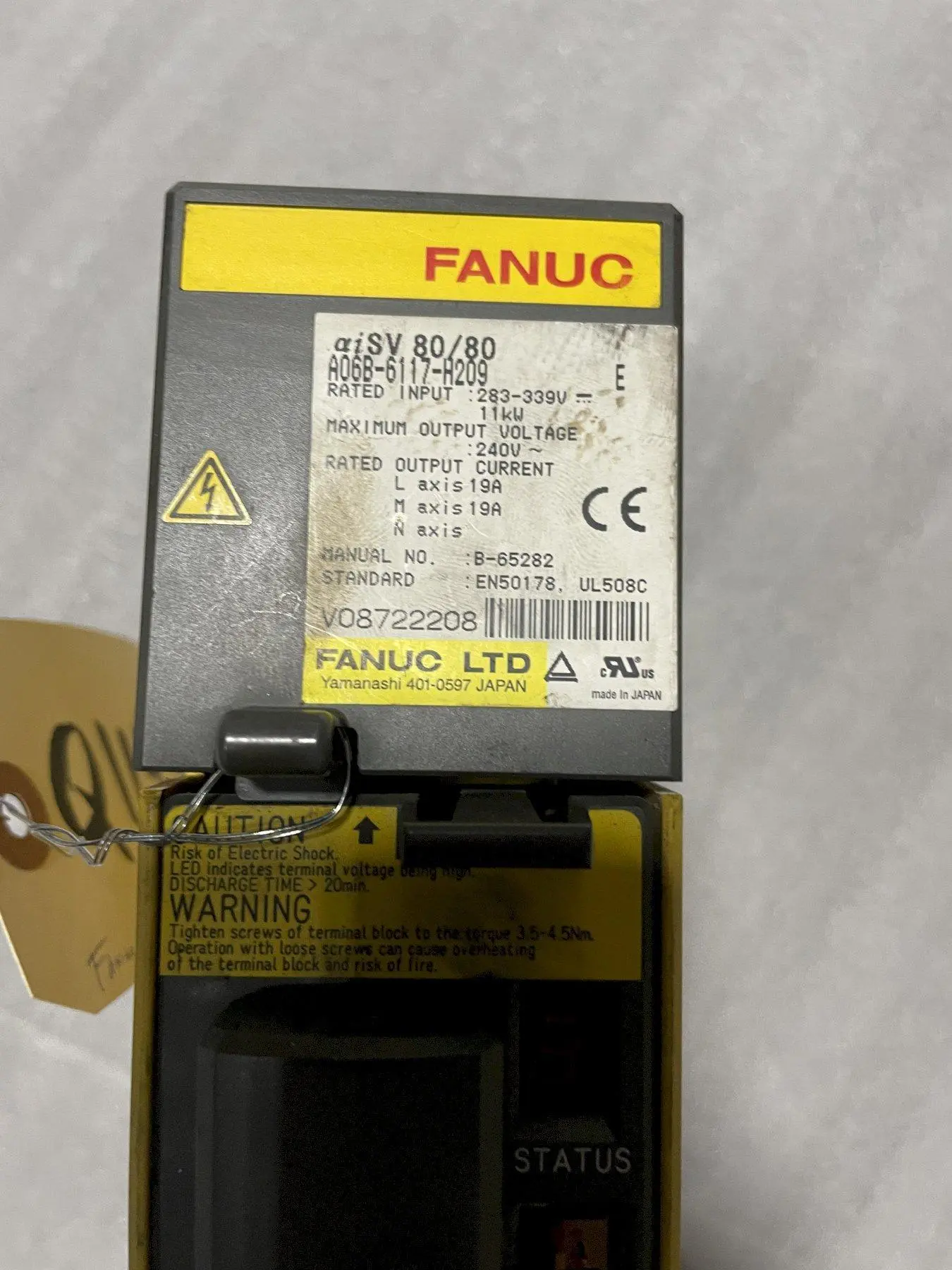 USED Fanuc A06B-6117-H209