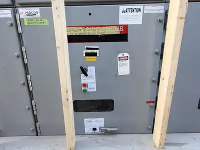 5 kV E-House Genset Control Room PDC w/ 9 x 1200 amp Breaker