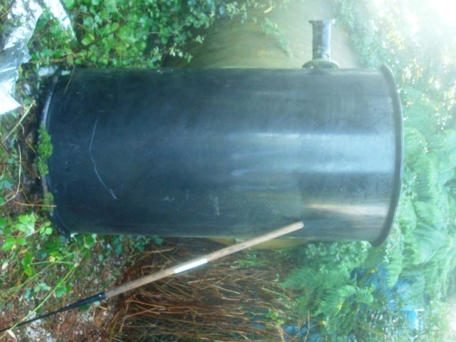 800L Black Polythene Vertical Mixing Tank