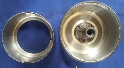 (2) Westfalia OTA 7 bowl assemblies, SS.