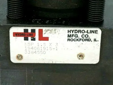 NEW HYDRO-LINE N5P 1.5X3 CYLINDER 194061915-1 N5P15X3