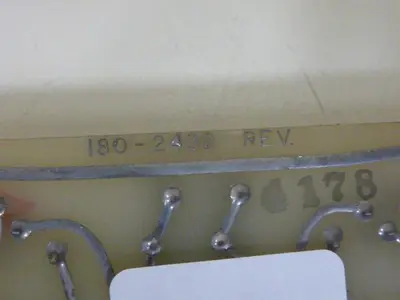 USED SCI 080-2432 REV B