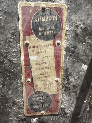 USED STIMPSON RIVETER