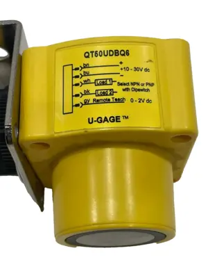 NEW BANNER ENGINEERING QT50UDBQ6 PHOTOELECTRIC SENOR