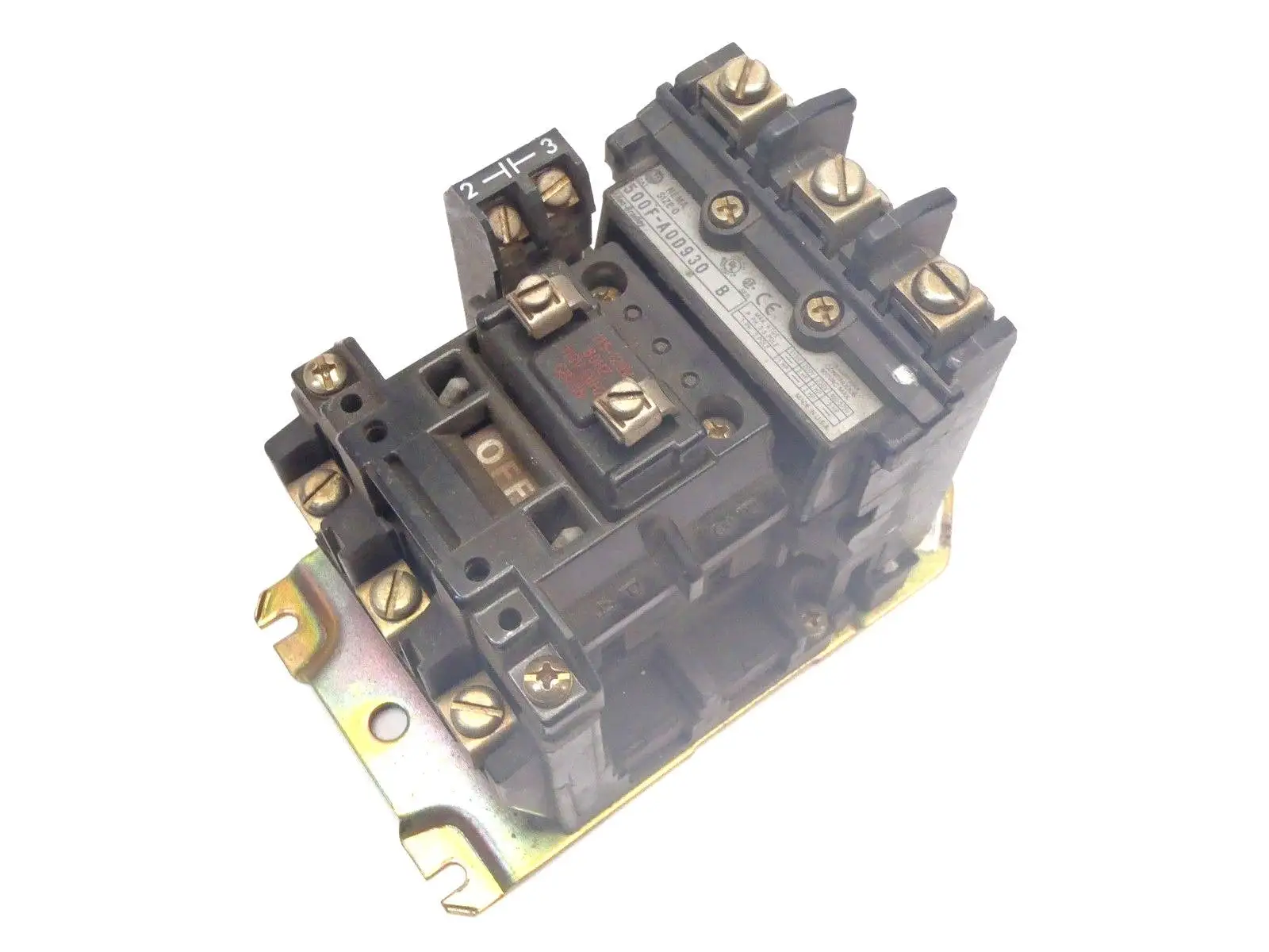 Used Allen Bradley Series B Contactor 595-A Auxiliary Contact Contact Blocks Michigan US | Maverick Industrial Sales #1398394