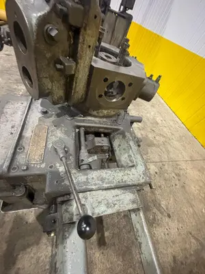 #2A WARNER & SWASEY MODEL #M-510 TURRET LATHE WITH BAR FEED: YOBRO #24459