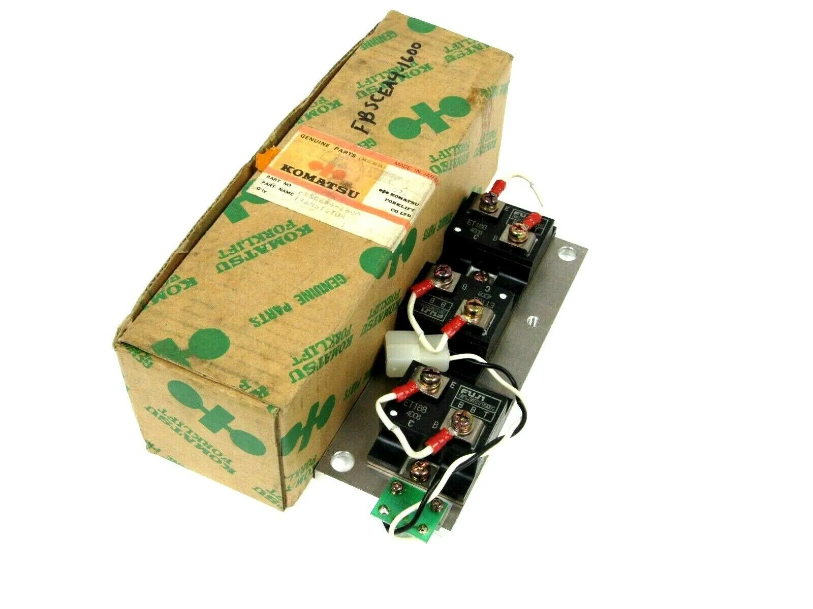 NEW KOMATSU FBSCEA4-1600 TRANSISTOR BOARD FBSCEA41600 ET188-4D06