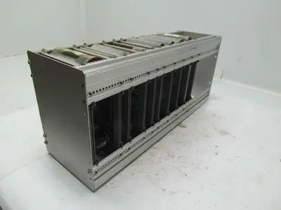 Emhart Warren MeC-022996-6 14" CPU rack w/ boards