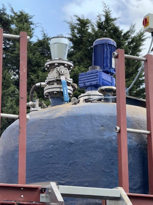 3000LVertical enclosed 1/2 coiled JKTD Reactor