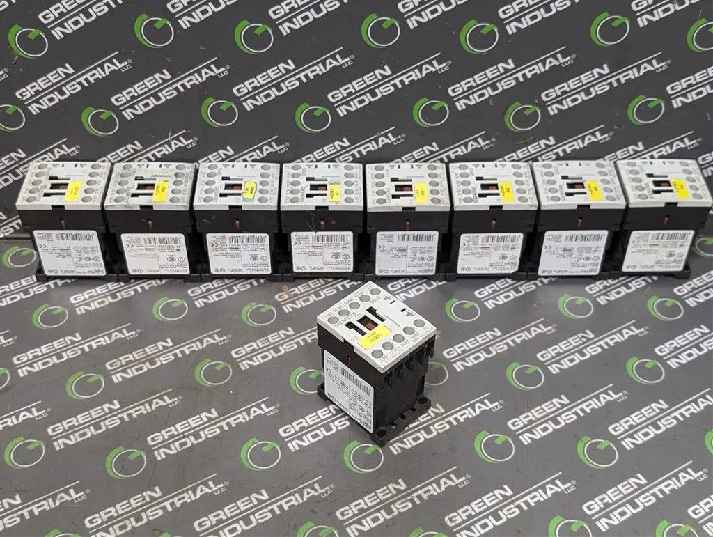 Lot of 9 Siemens 3HR1131-1AF00 SIRIUS Contactor Relays 10A Used