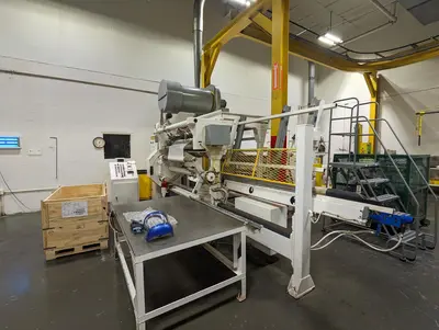 1977 WORLD WIDE CONVERTING MACHINERY INC WAX SATURATING LINE Printing & Converting, Wax Saturation Line | Mark One Machinery (14)