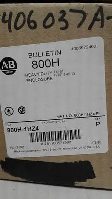 Used BULLETIN _UNKNOWN_ Misc Electrical & Power Parts | ND Industrial Surplus #1212823
