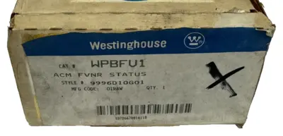 NEW WESTINGHOUSE WPBFV1 CONTROL MODULE 9996D10G01