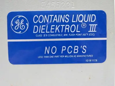GE General Electric 55L154RH1 119622119622 Capacitor 15KVAR 600V 60Hz