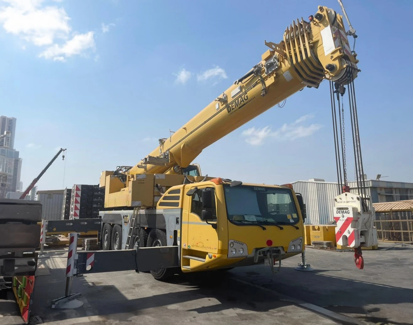 Used 2017 DEMAG AC100-4L Rough Terrain Cranes Texas US | Uriquip #1421172
