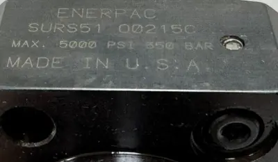 ENERPAC SURS51 SWING CLAMP 5000PSI 350BAR 00215C 1100LBS