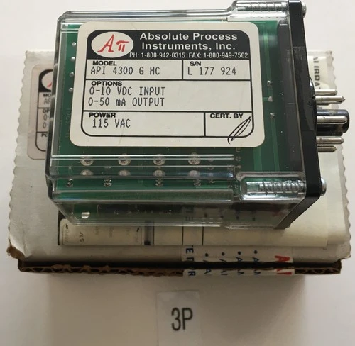 NEW Absolute  Process Instruments API 4300 G HC