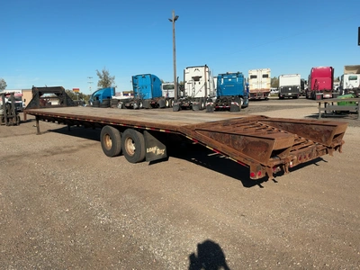 Used 2017 LOAD TRAIL 39.5' TANDEM DUAL AXLE Gooseneck Cargo Trailers Michigan US | Miedema Asset Management Group #1579248