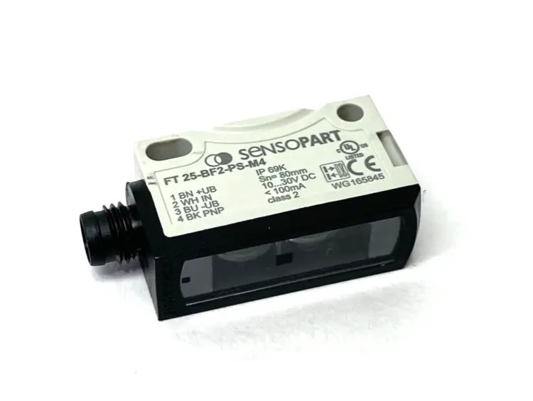 New | in-Stock Sensopart Photoelectric Diffuse Sensor, Blue Light, 608-11038 Photoelectric Sensors Michigan US | Maverick Industrial Sales #1489258