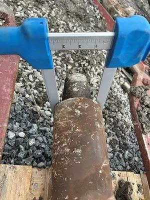 Used AFTERMARKET 7-5/8” W X 37" L CHISEL BIT FOR CABLE TOOL Tool Bits Pennsylvania US | East West Machinery & Drilling #1417330