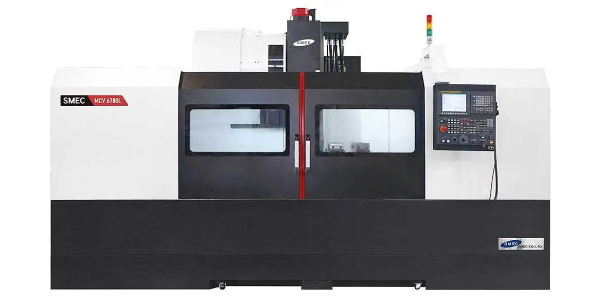 New | Build-to-Order SMEC MCV6700L Vertical Machining Centers Kansas US | Kansas-Oklahoma Machine Tools #1323086