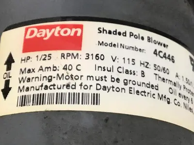 USED DAYTON 4C446