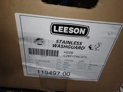 Used LEESON CZ6T17WC57A Motors (misc) Ohio US | HGR 24 #938076