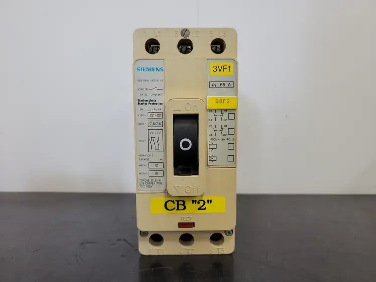 Used SIEMENS 3VF1231-1DL21-0AA0 Switchgears British Columbia CA | Lenmark #242704