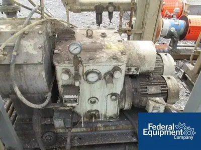 USED KraussMaffei Krauss-Maffei Pusher Centrifuge, SZ 30L, S/S