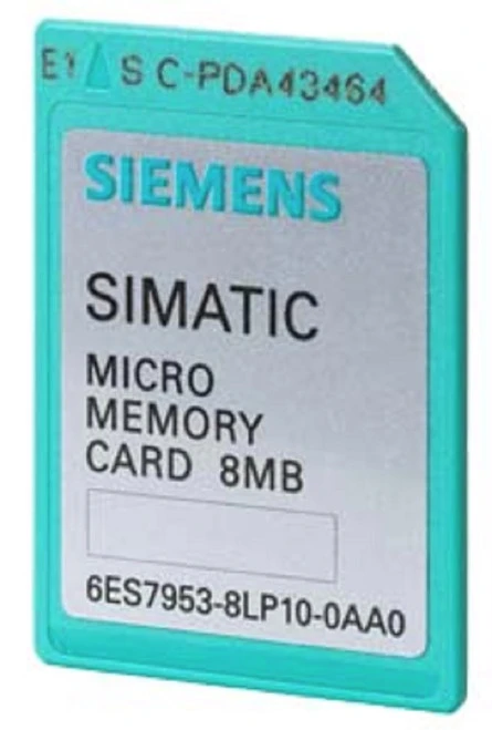 Siemens 6ES7953-8LL20-0AA0 Simatic S7 Micro Memory Card for PLC, 2MB [New]