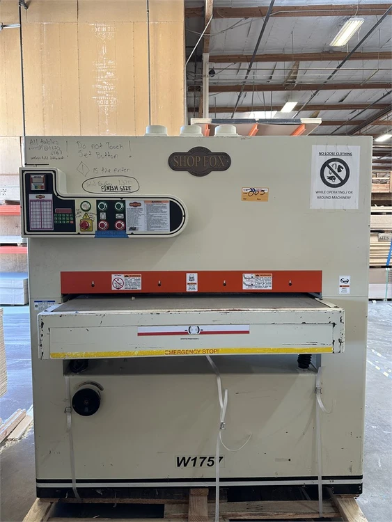 Used 2007 SHOP FOX W1757 Woodworking Sanders California US | MachineryMax #1325171