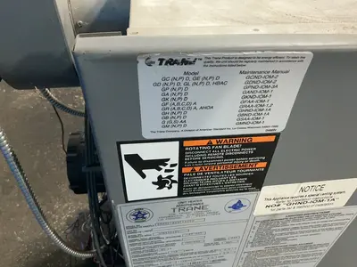 Used TRANE GHND012ADF1000D Miscellaneous MRO Ohio US | HGR 24 #1305025