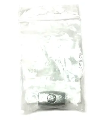 NEW SIEMENS STEEL EGG SHAPE OVAL ROPE CLAMP 4MM HOLES