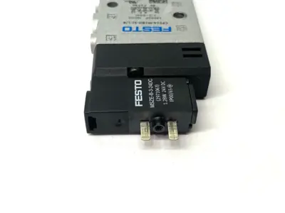 USED FESTO SOLENOID VALVE 5/2-WAY 196939