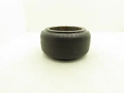 Superior 10x5x6-1/2 Press-On Forklift Tire Polyurethane Smooth Cushothane Black