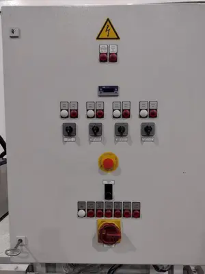 30 GPM ZYKLOMAT MODEL #AKBF-R CONTINUOUS FILTER COOLANT SYSTEM, WITH DRAG-OUT & TURBO-HKS CENTRIFUGE SEPERATOR: YOBRO #24734
