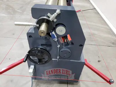 Akyapak ASM140-12/5.0 (4' x 1/4") 3 Roll Plate Bending Roll - NEW